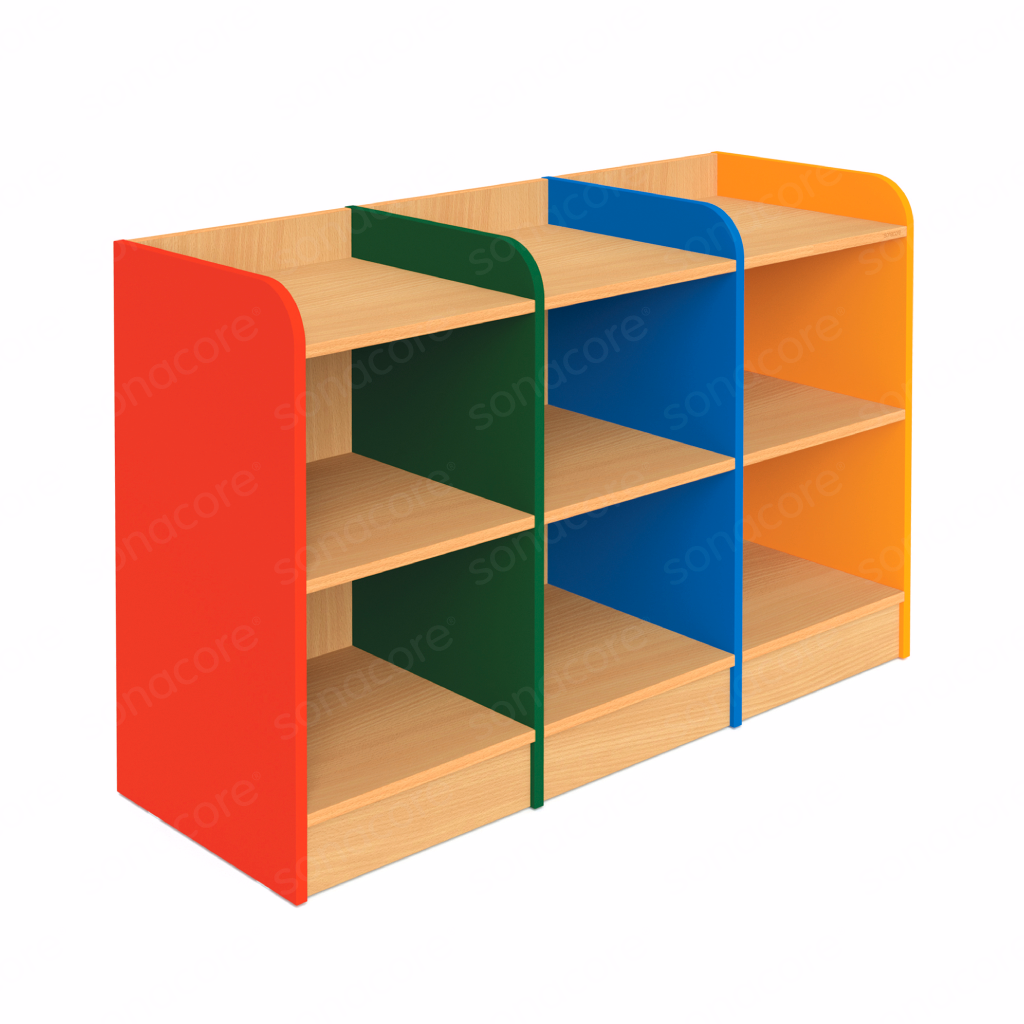 Cubby Unit 2x3 - Colour Burst