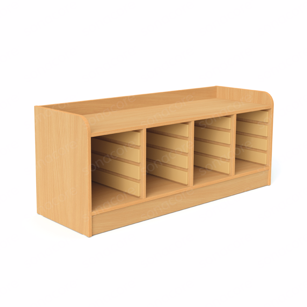 Tray Unit - 4x4 - with 16 F1 Gratnells Trays - Image 2
