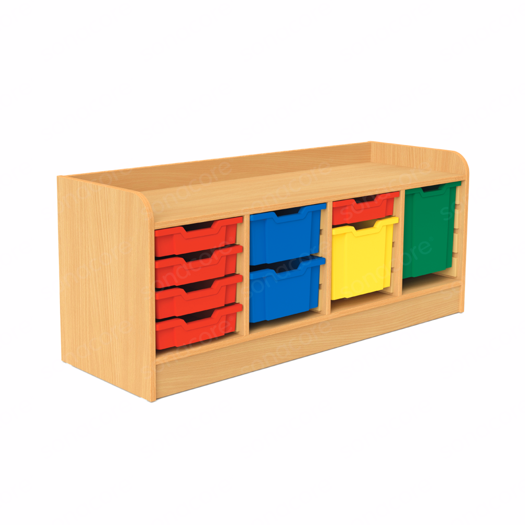 Tray Unit - 4x4 - with 16 F1 Gratnells Trays - Image 3