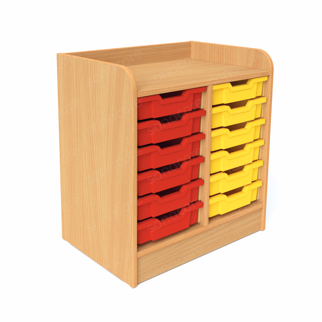 Tray Unit - 6x2 - with 12 F1 Gratnells Trays